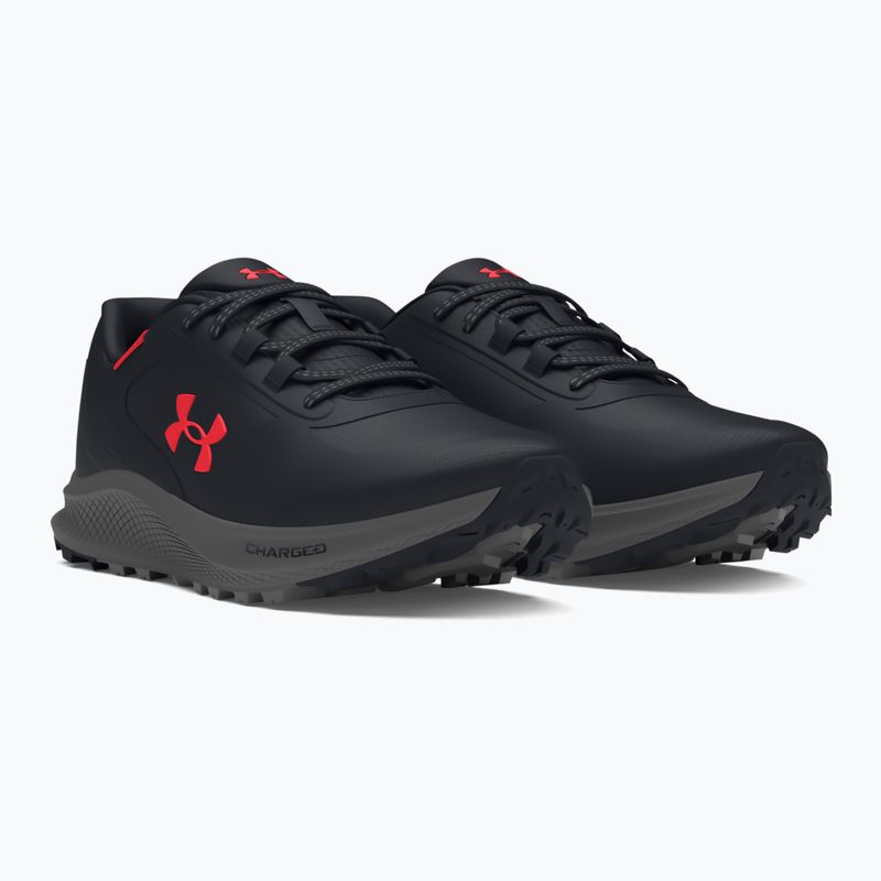 Кросівки для бігу чоловічі Under Armour Charged Bandit Trail 3 black/black/racer red