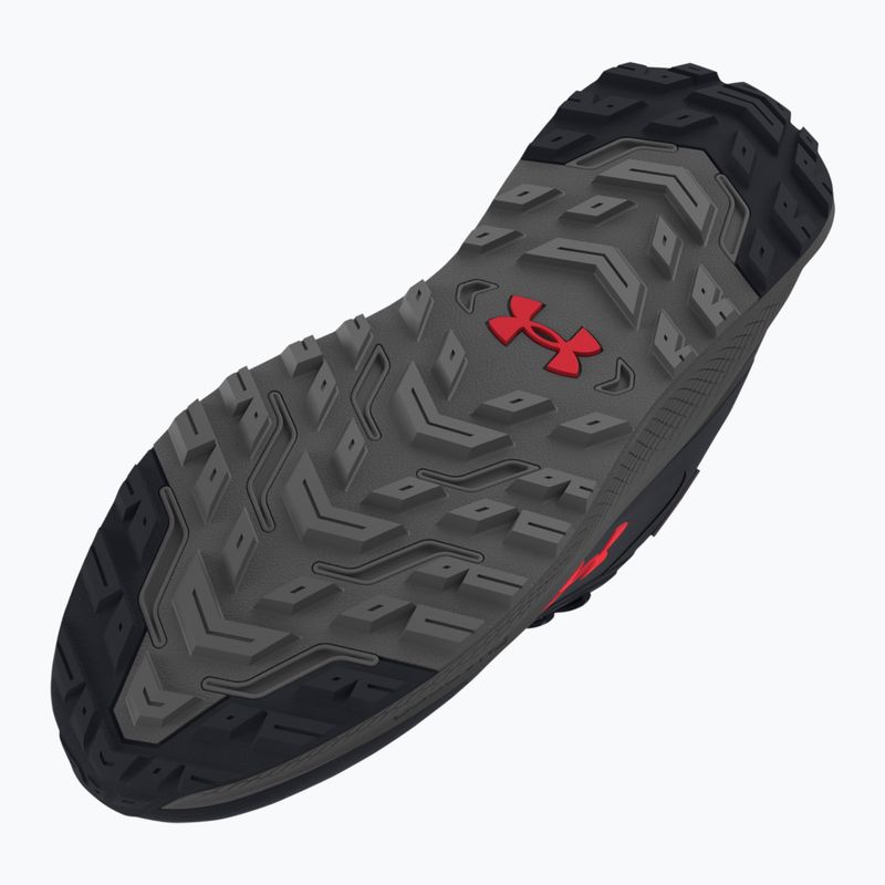 Кросівки для бігу чоловічі Under Armour Charged Bandit Trail 3 black/black/racer red 4