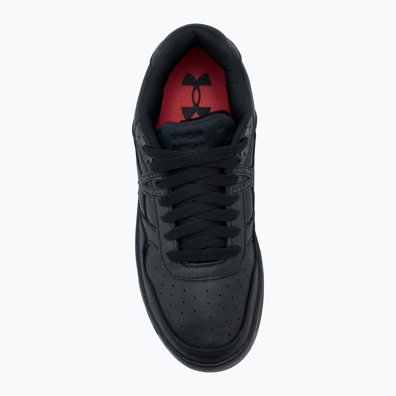 Кросівки жіночі Under Armour UA Court 96 black/black/black 5