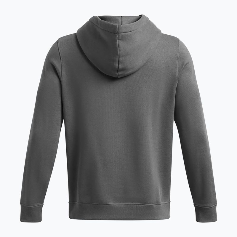 Кофта чоловіча Under Armour Curry Splash Hoodie castlerock full heather/black 2