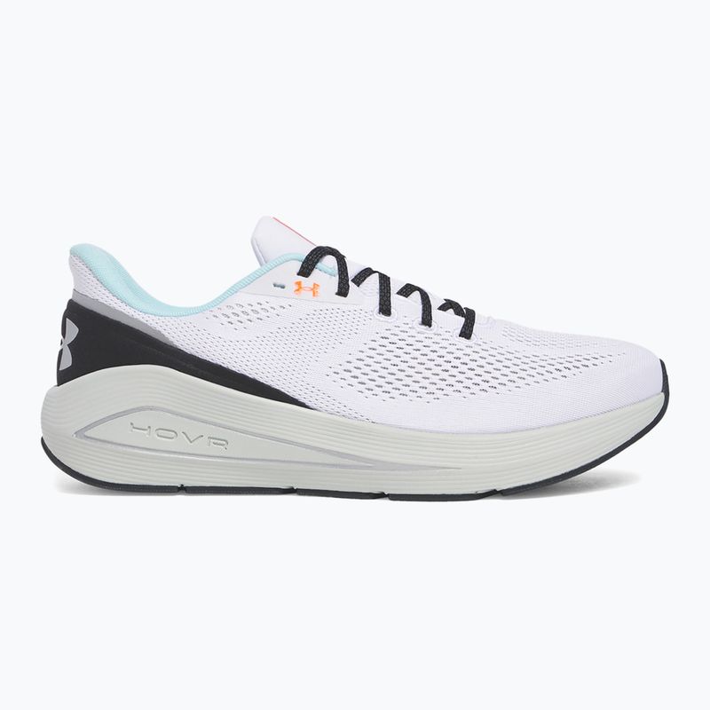 Кросівки для бігу чоловічі Under Armour Sonic 7 white/hydro green/metallic silver