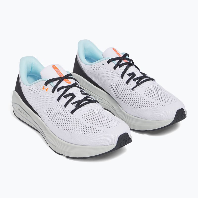 Кросівки для бігу чоловічі Under Armour Sonic 7 white/hydro green/metallic silver 3