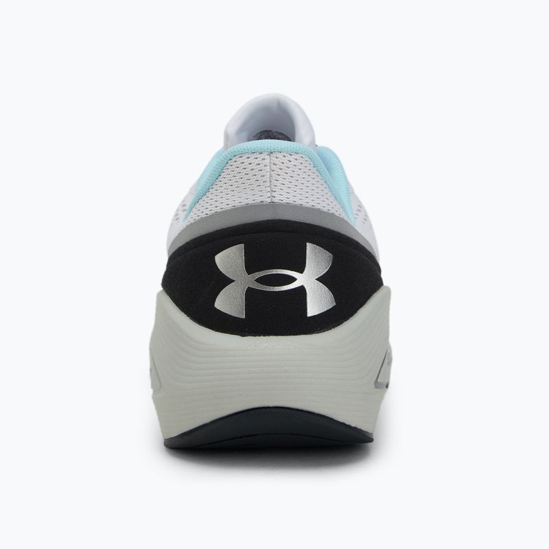 Кросівки для бігу чоловічі Under Armour Sonic 7 white/hydro green/metallic silver 6