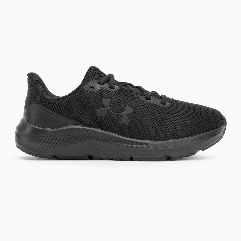 Кросівки для бігу жіночі Under Armour Charged Pursuit 4 black/black/black 2