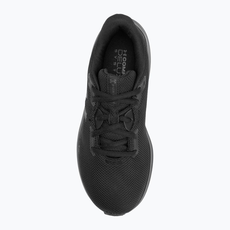 Кросівки для бігу жіночі Under Armour Charged Pursuit 4 black/black/black 5