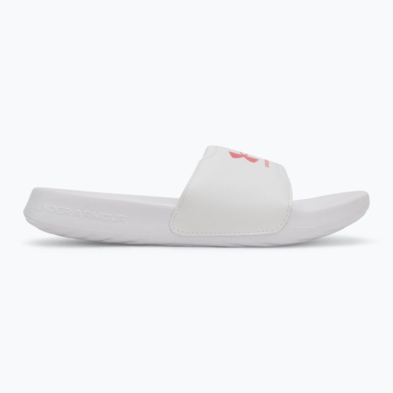 Шльопанці жіночі Under Armour Ignite Select white/white/super pink 2