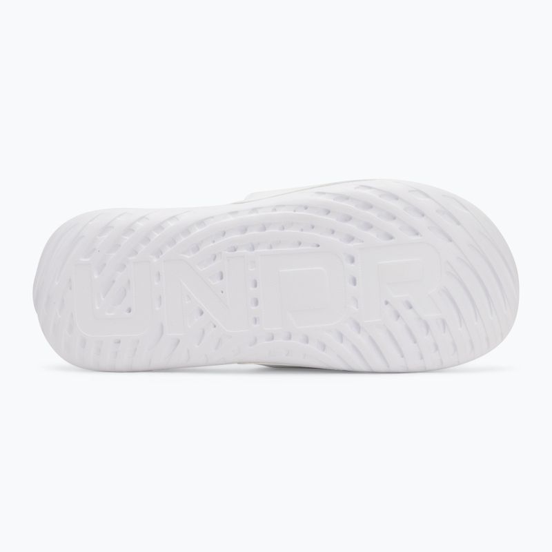 Шльопанці жіночі Under Armour Ignite Select white/white/super pink 4