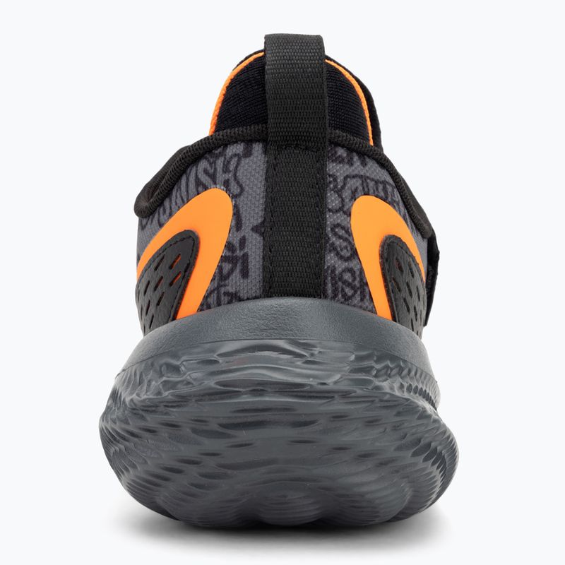 Кросівки баскетбольні Under Armour Flow Futr X 4 UAA black/castlerock/blaze orange 6