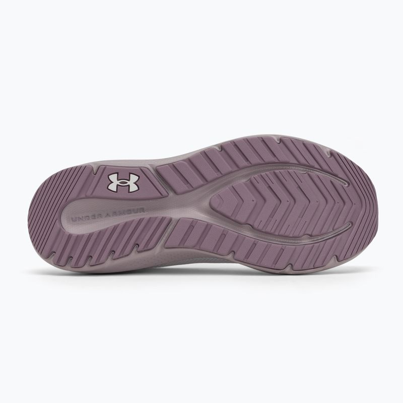 Кросівки для бігу жіночі Under Armour Charged Pursuit 4 white/white/purple prime 4