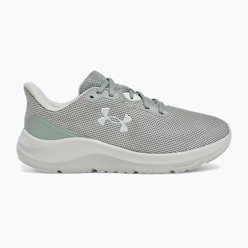 Кросівки для бігу жіночі Under Armour Charged Pursuit 4 silica green/silica green/metallic silica
