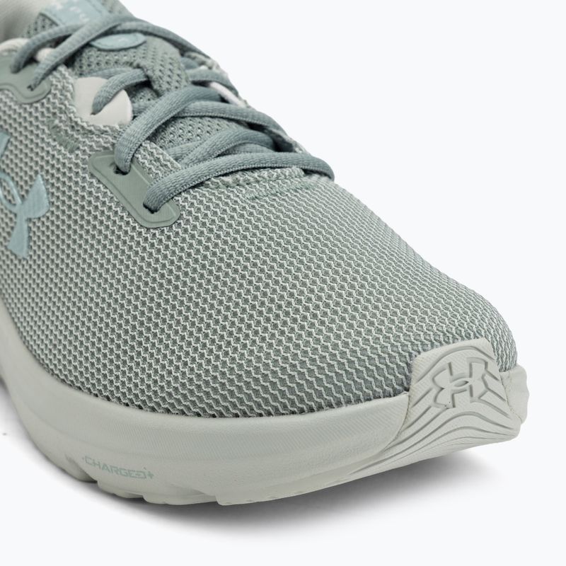 Кросівки для бігу жіночі Under Armour Charged Pursuit 4 silica green/silica green/metallic silica 7