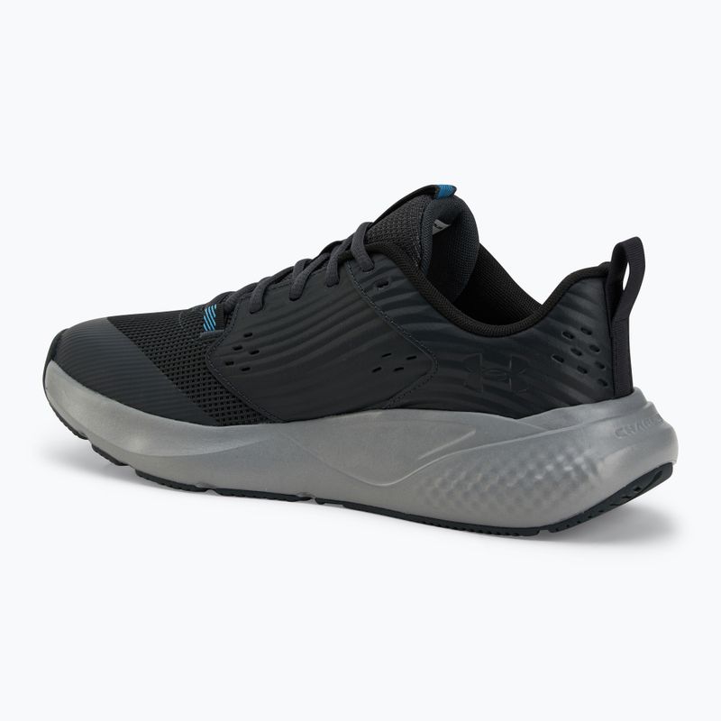 Кросівки для тренувань чоловічі Under Armour Commit 4 anthracite/steel/ether blue 3