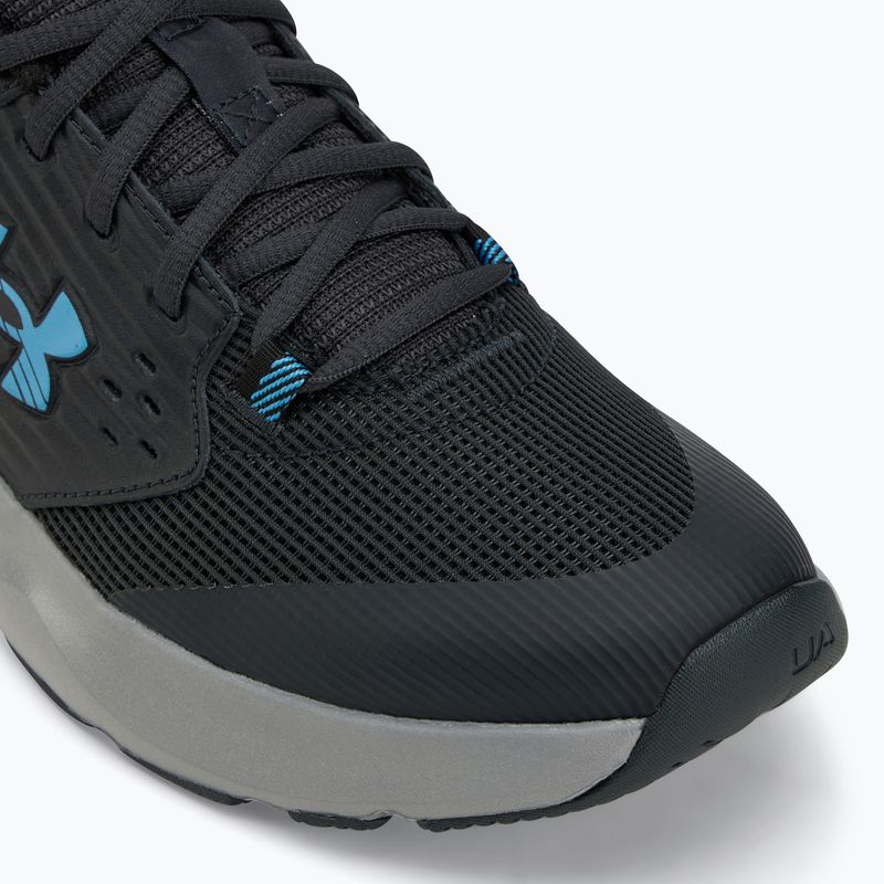 Кросівки для тренувань чоловічі Under Armour Commit 4 anthracite/steel/ether blue 7