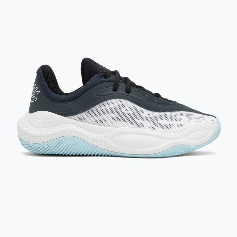 Кросівки баскетбольні Under Armour CURRY Splash 25 black/gray void/white 2