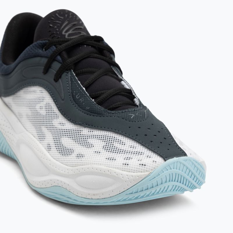 Кросівки баскетбольні Under Armour CURRY Splash 25 black/gray void/white 7