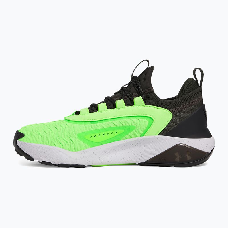 Кросівки для тренувань чоловічі Under Armour Project Rock 7 baroque green/hyper green/black 9