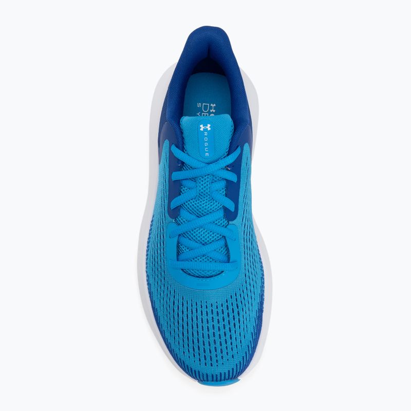Кросівки для бігу чоловічі Under Armour Charged Rogue 5 electric blue/royal/white 5