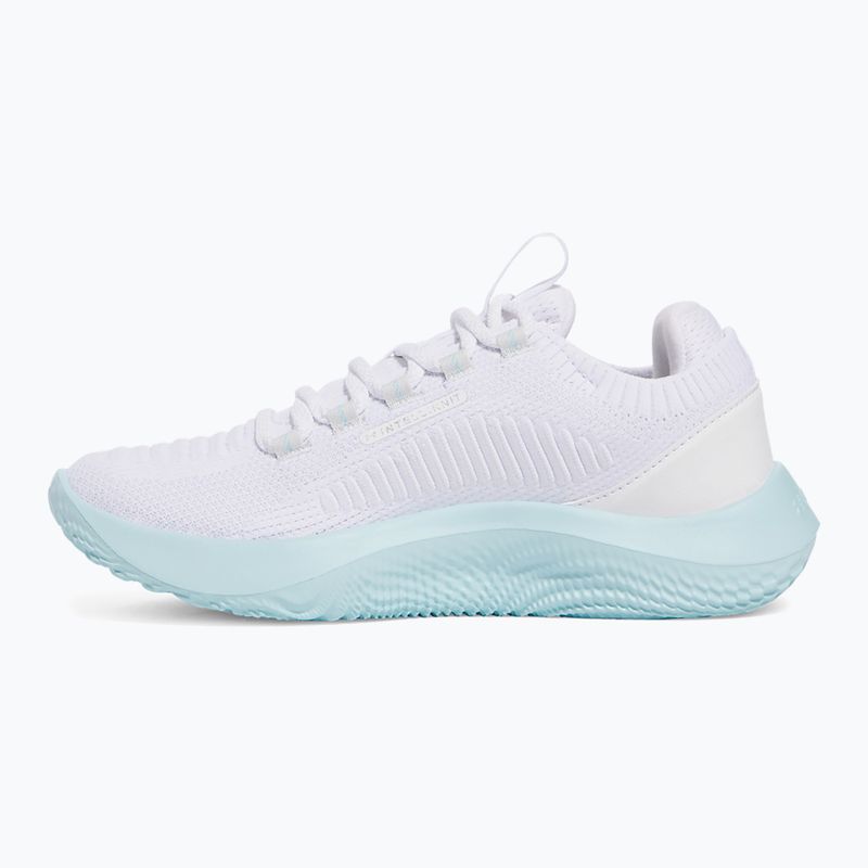 Кросівки для тренувань жіночі Under Armour Dynamic 2 white/stream/metallic silver 2