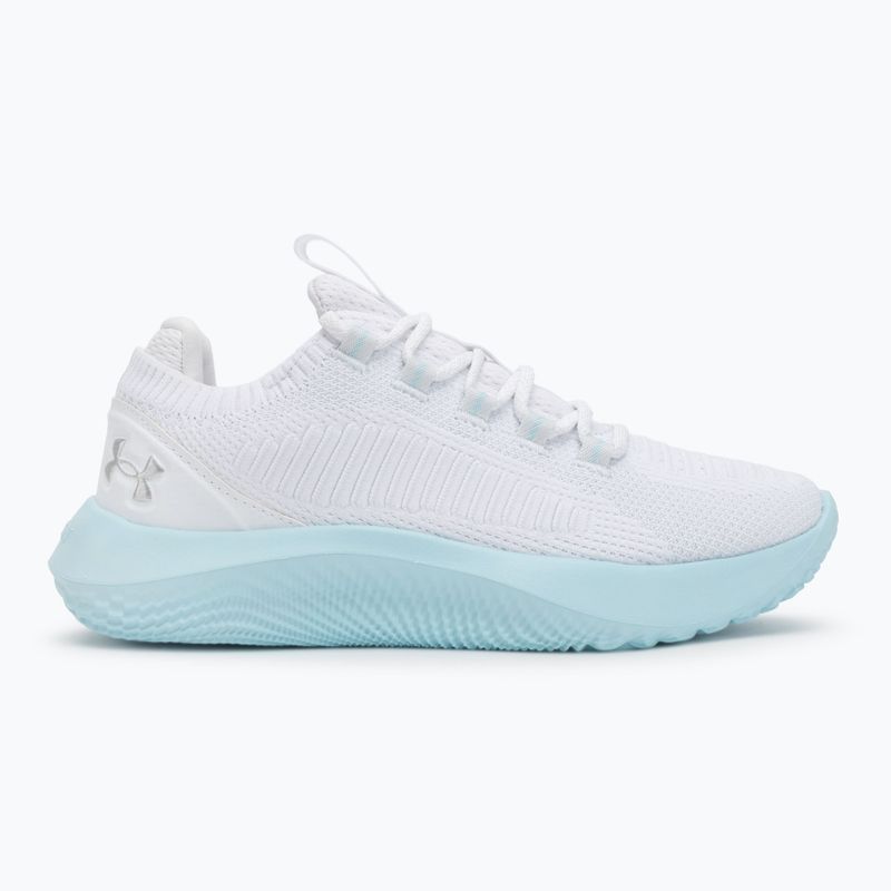 Кросівки для тренувань жіночі Under Armour Dynamic 2 white/stream/metallic silver 2