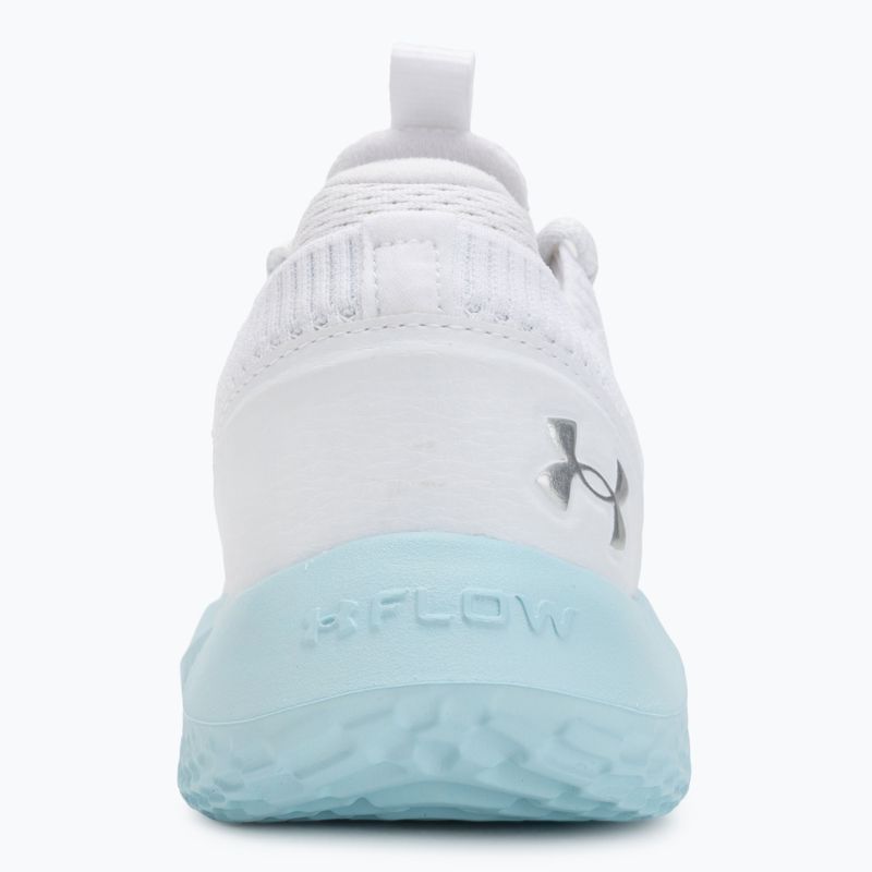 Кросівки для тренувань жіночі Under Armour Dynamic 2 white/stream/metallic silver 6
