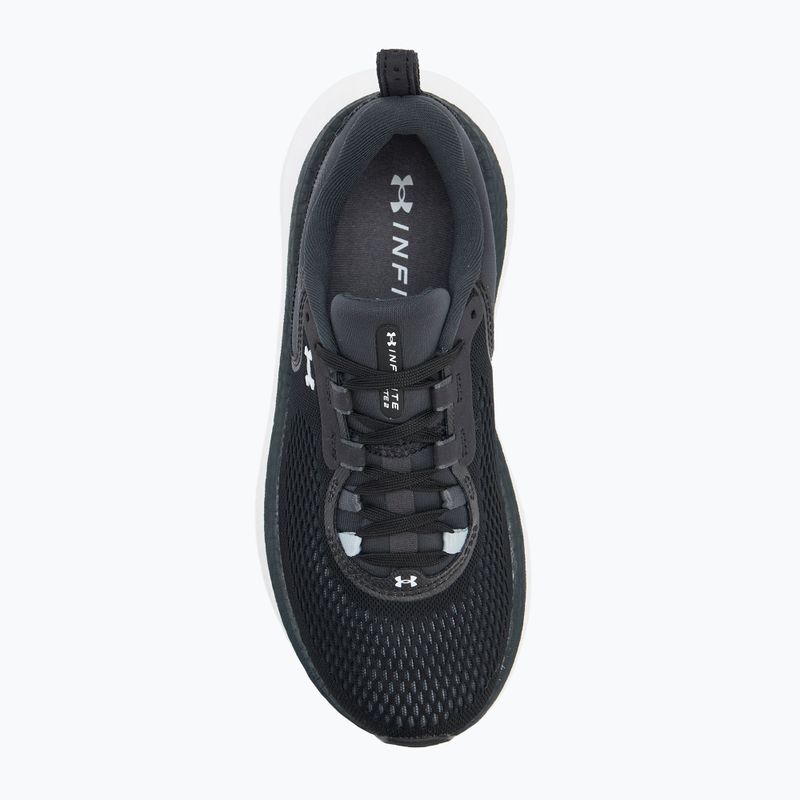 Кросівки для бігу жіночі Under Armour Infinite Elite 2 black/anthracite/white 5