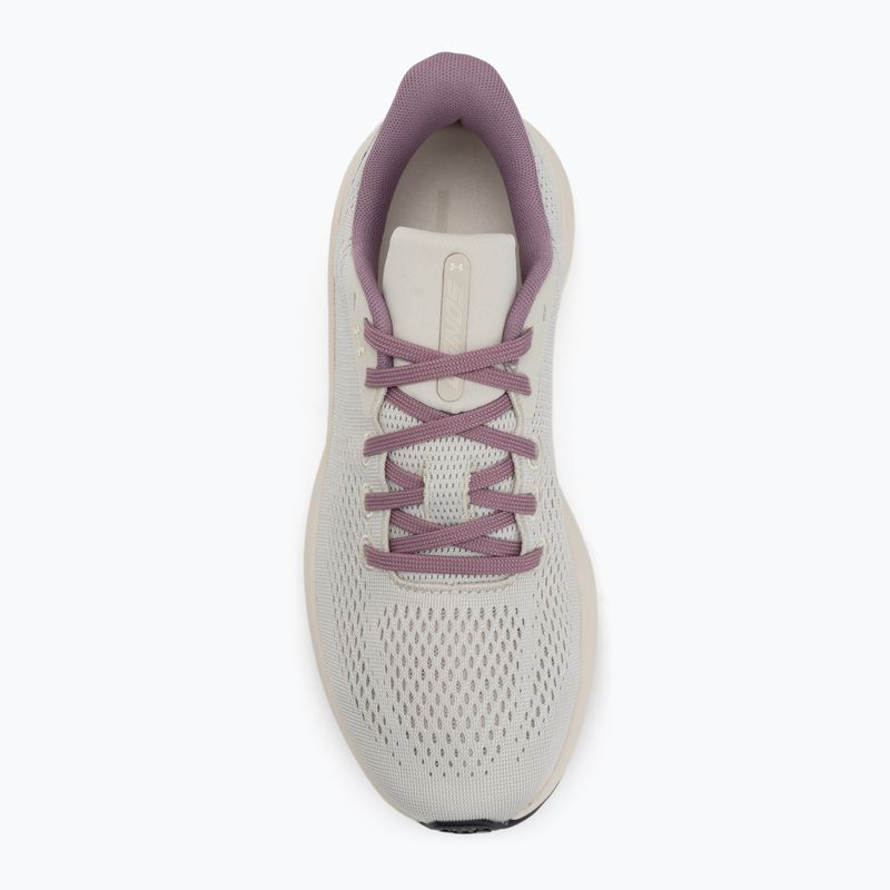 Кросівки для бігу жіночі Under Armour Sonic 7 summit white/white quartz/white quartz 5
