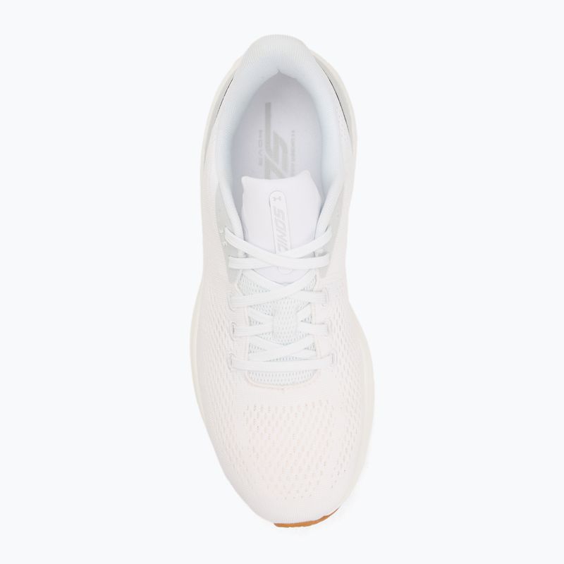 Кросівки для бігу жіночі Under Armour Sonic 7 white/white/white 5