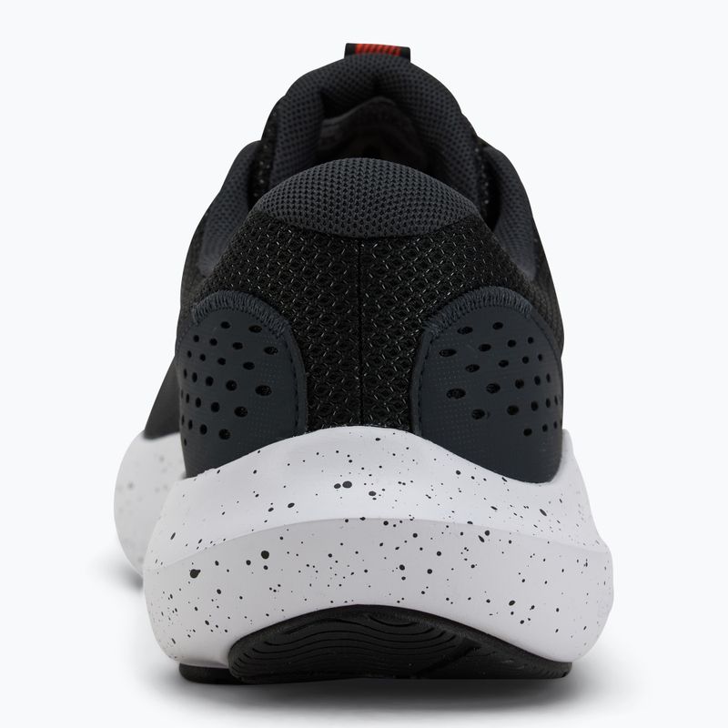 Кросівки для бігу чоловічі Under Armour Charged Surge 4 black/anthracite/ares red 6