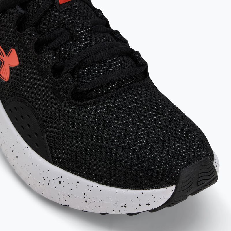 Кросівки для бігу чоловічі Under Armour Charged Surge 4 black/anthracite/ares red 7