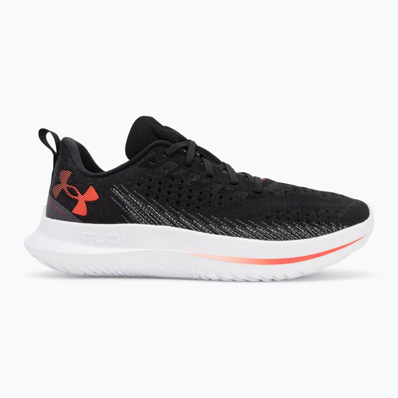 Кросівки для бігу чоловічі Under Armour Velociti 4 black/anthracite/ares red 2