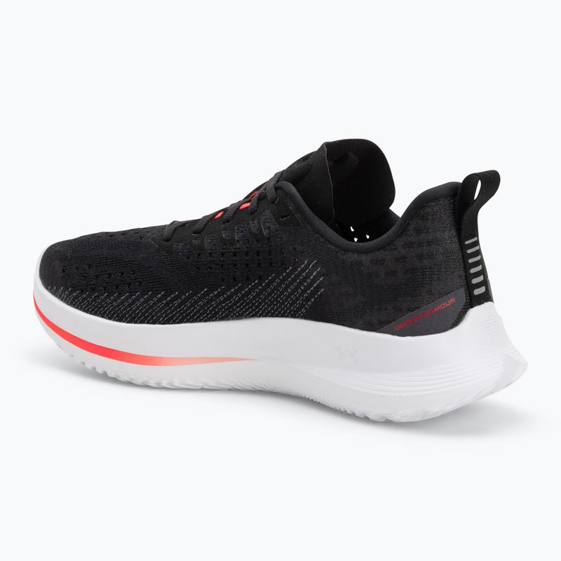 Кросівки для бігу чоловічі Under Armour Velociti 4 black/anthracite/ares red 3