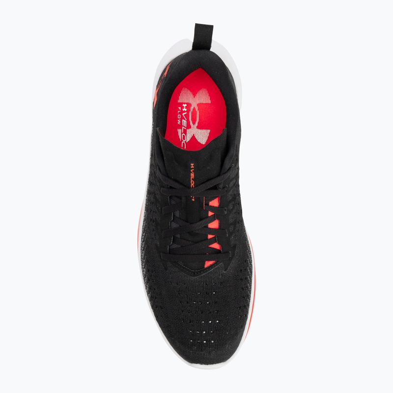 Кросівки для бігу чоловічі Under Armour Velociti 4 black/anthracite/ares red 5