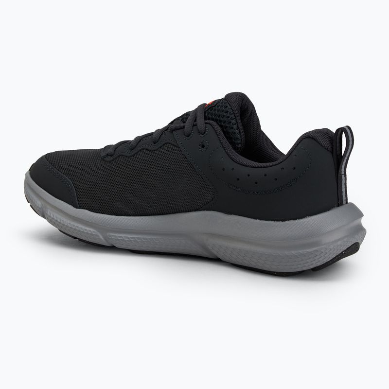 Кросівки для бігу чоловічі Under Armour Charged Assert 10 anthracite/anthracite/ares red 3