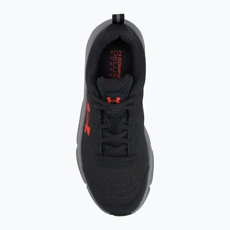 Кросівки для бігу чоловічі Under Armour Charged Assert 10 anthracite/anthracite/ares red 5