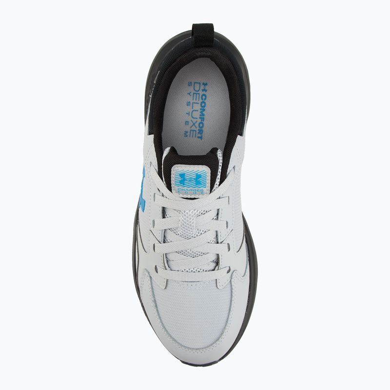 Кросівки для тренувань чоловічі Under Armour Charged Edge halo gray/black/ether blue 5