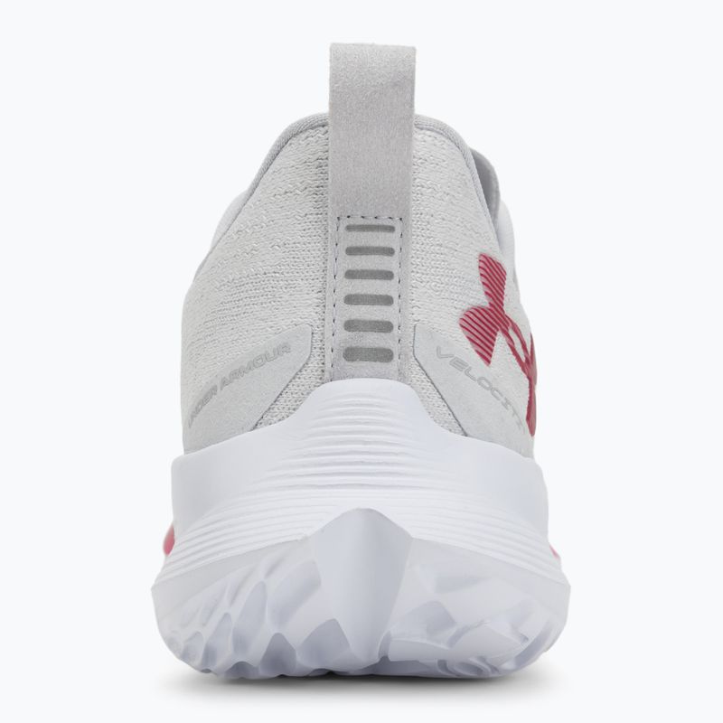 Кросівки для бігу жіночі Under Armour Velociti 4 SE halo gray/mod gray/shaded fuchsia 6