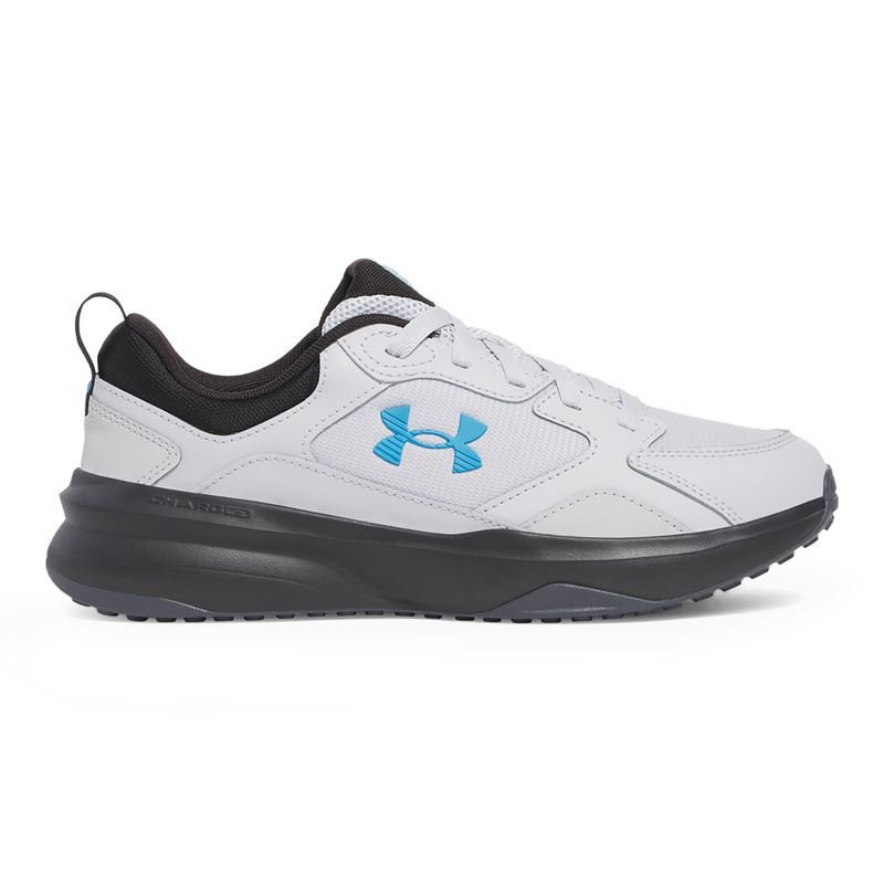 Кросівки для тренувань чоловічі Under Armour Charged Edge halo gray/black/ether blue