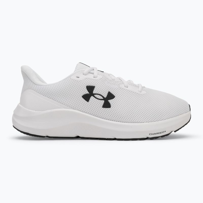 Кросівки для бігу чоловічі Under Armour Charged Pursuit 4 white/white/black 2