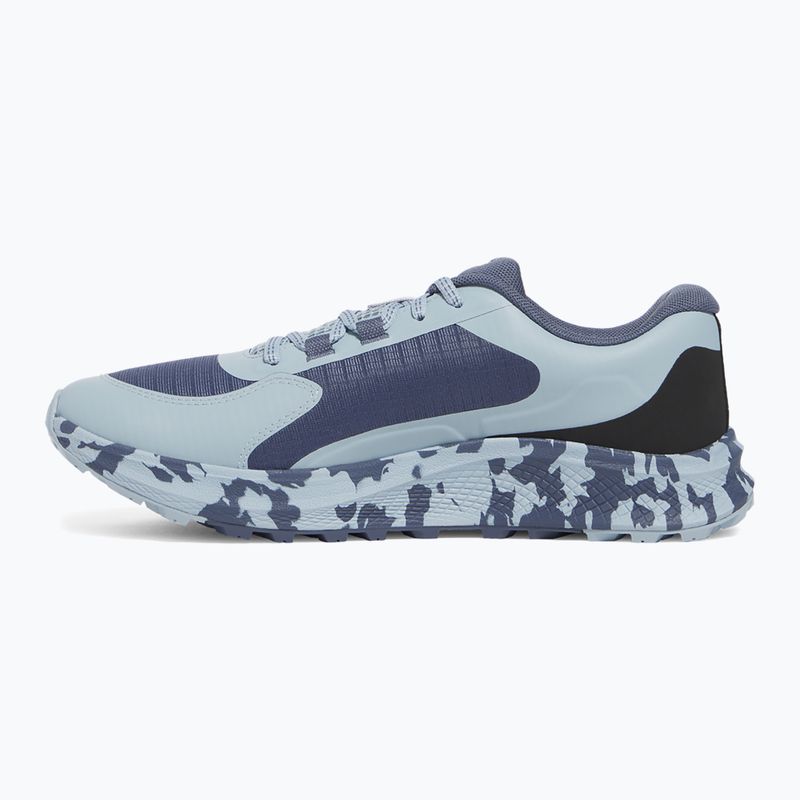 Кросівки для бігу чоловічі Under Armour Charged Bandit Trail 3 downpour gray/harbor blue/hyper green 2
