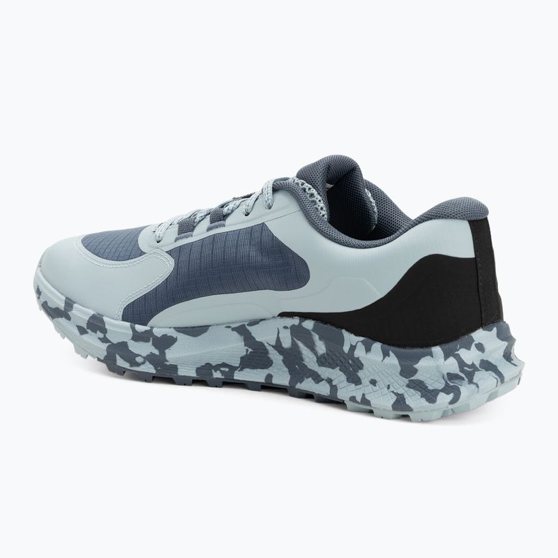 Кросівки для бігу чоловічі Under Armour Charged Bandit Trail 3 downpour gray/harbor blue/hyper green 3