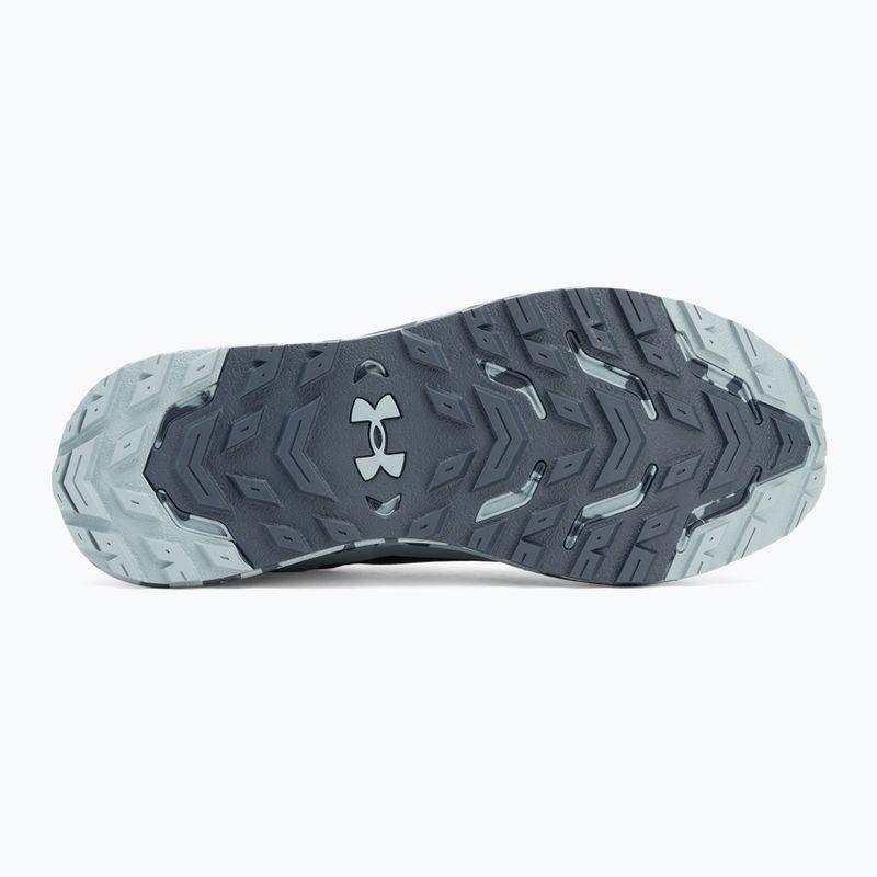 Кросівки для бігу чоловічі Under Armour Charged Bandit Trail 3 downpour gray/harbor blue/hyper green 4