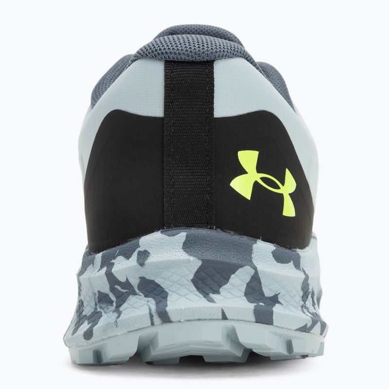 Кросівки для бігу чоловічі Under Armour Charged Bandit Trail 3 downpour gray/harbor blue/hyper green 6