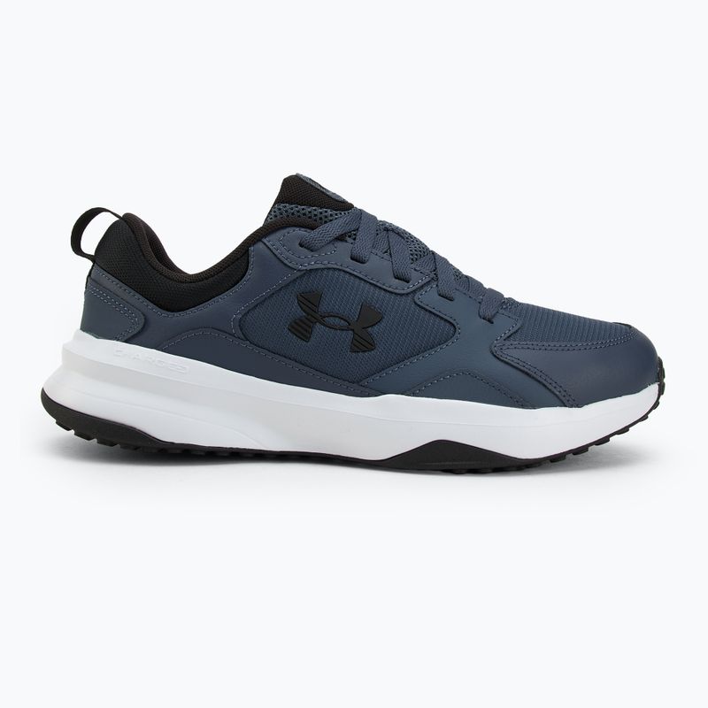Кросівки для тренувань чоловічі Under Armour Charged Edge downpour gray/black/black 2