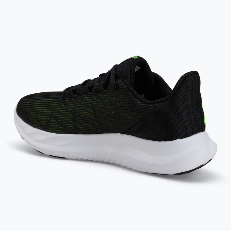 Кросівки для бігу чоловічі Under Armour Charged Speed Swift black/black/hyper green 3