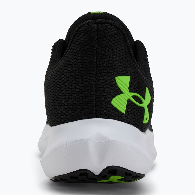 Кросівки для бігу чоловічі Under Armour Charged Speed Swift black/black/hyper green 6