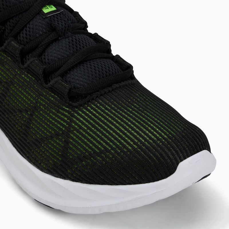 Кросівки для бігу чоловічі Under Armour Charged Speed Swift black/black/hyper green 7