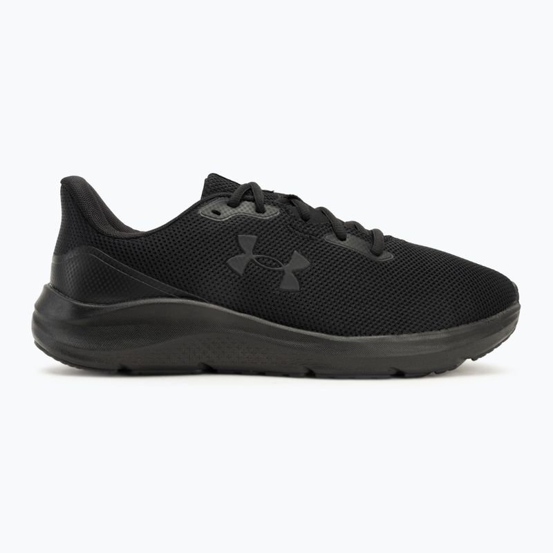 Кросівки для бігу чоловічі Under Armour Charged Pursuit 4 black/black/black 2