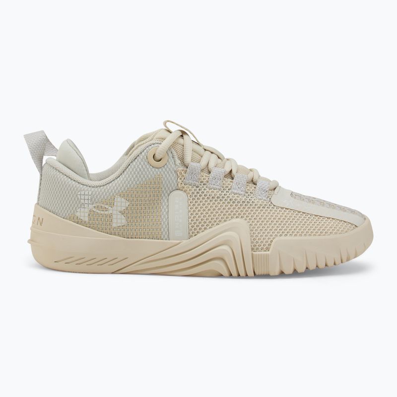 Кросівки для тренувань жіночі Under Armour TriBase Reign 6 ivory dune/stone/white 2