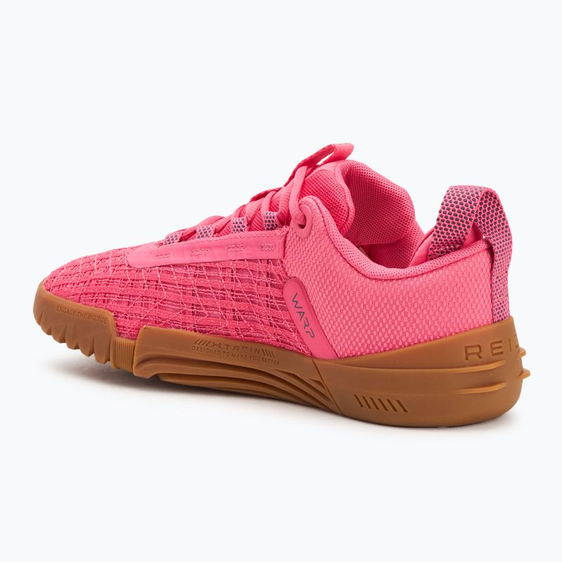 Кросівки для тренувань жіночі Under Armour TriBase Reign 6 super pink/super pink/downpour gray 3