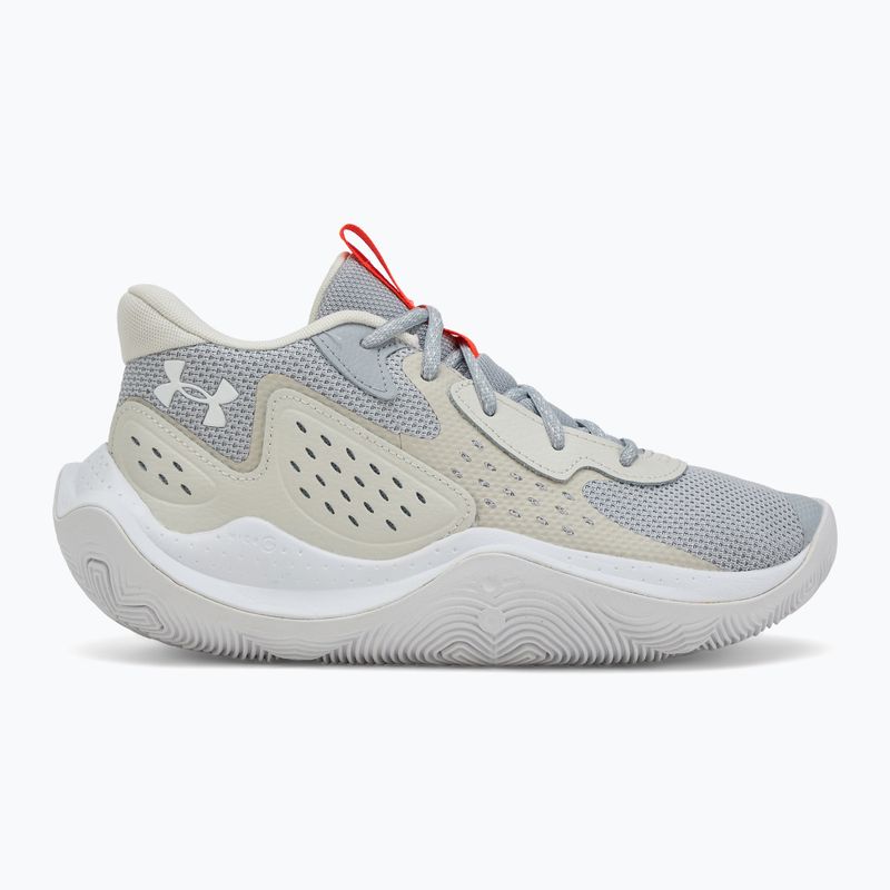 Кросівки баскетбольні Under Armour Jet' 23 mod gray/ares red/white 2